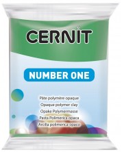 Полимерна глина Cernit №1 - Зелена, 56 g