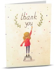 Поздравителна картичка iGreet - Благодаря ти, момиче -1