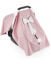 Покривало за кошница за кола BabyJem - Розово