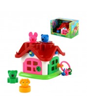 Играчка за сортиране Polesie Toys - Къща -1