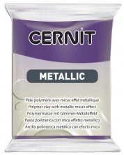 Полимерна глина Cernit Metallic - Лилава, 56 g