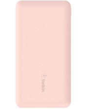 Портативна батерия Belkin - BoostCharge, 10000 mAh, розова