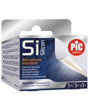 SiSilicon Постоперативни пластири, ролка, 5 cm x 3 m, 1 брой, Pic Solution -1