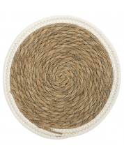 Подложка HIT - 30 cm, морска трева и памук, бяла -1