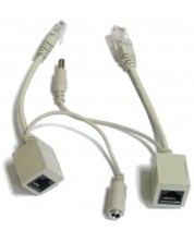 PoE кабел Mikrotik - ADA-POE-AP, сив