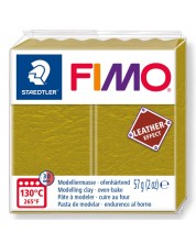 Полимерна глина Staedtler Fimo - Leather 8010, 57g, зелен