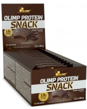 Protein Snack Box, двоен шоколад, 12 броя, Olimp