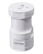 Преходник USAMS - CC003 Universal Plug, бял -1