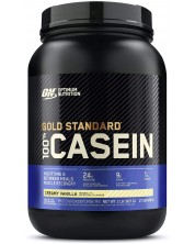Gold Standard 100% Casein, бисквити и сметана, 907 g, Optimum Nutrition