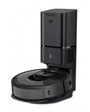 Прахосмукачка-робот iRobot - Roomba i8+ Combo, черна -1