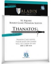 Протектори за карти Paladin - Thanatos 100 x 100 (55 бр.) -1