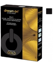 Протектор за матрак Dream On - Smartcel Gold, черен -1