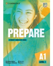 Prepare! Level 1 Student's Book with eBook (2nd edition) / Английски език - ниво 1: Учебник с код -1