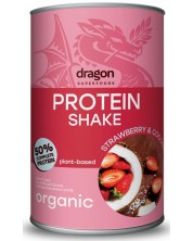 Протеинов шейк, ягода и кокос, 450 g, Dragon Superfoods -1