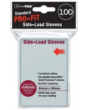 Протектори за карти Ultra Pro - PRO-Fit Side-Load Standard Deck Inner Sleeves (100 бр.) -1