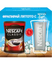 Промо пакет разтворимо кафе NESCAFE Classic и фрапе чаша, 0.250 kg -1
