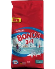 Прах за пране 3 in 1 Bonux - White Ice Fresh, 80 пранета