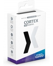 Протектори Ultimate Guard Cortex Sleeves Standard Size, черни (100 бр.) -1