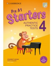 Pre A1 Starters 4 Student's Book with Answers, Audio and Resource Bank - Authentic Practice Tests -1