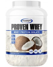 Proven Whey, Whey Protein Isolate, coconut & cream, 1814 g, Gaspari Nutrition