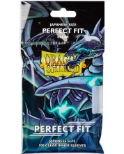 Протектори за карти Dragon Shield Perfect Fit Sleeves - Small Clear (100 бр.) -1