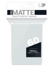 Протектори за карти Ultra Pro - PRO-Matte Small Size, Clear (60 бр.) -1