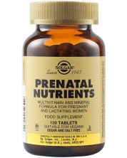 Prenatal Nutrients, 120 таблетки, Solgar -1