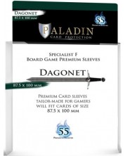 Протектори за карти Paladin - Dagonet 87.5 x 100 (55 бр.) -1