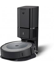 Прахосмукачка-робот iRobot - Roomba i3+, сива/черна -1