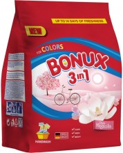 Прах за пране 3in1 Bonux - Color Pure Magnolia, 7 пранета