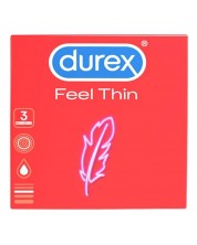Feel Thin Презервативи, 3 броя, Durex