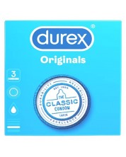 Originals Classic Презервативи, 3 броя, Durex