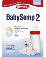 Преходно мляко Semper BabySemp 2, 800 g -1