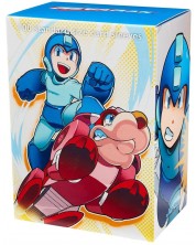 Протектори за карти Dragon Shield - Classic Art Sleeves Standard Size, Mega Man & Rush (100 бр.) -1