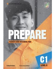 Prepare! Level 8 Teacher's Book with Digital (2nd edition) / Английски език - ниво 8: Книга за учителя с онлайн достъп