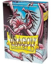 Протектори за карти Dragon Shield Sleeves - Small Matte Pink (60 бр.) -1