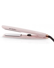 Преса за коса Hair Majesty - HM-4030, 230°C, турмалиново покритие, розова -1