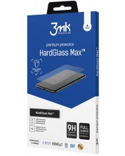 Стъклен протектор 3mk - HardGlass Max, Galaxy S21 Ultra 5G, черен -1