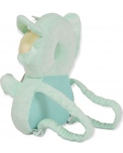 Предпазна възглавница за прохождащи бебета Moni - Elephant, зелена