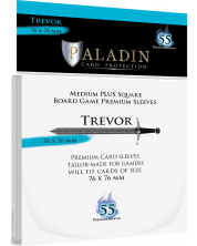 Протектори за карти Paladin - Trevor 76 x 76 (55 бр.)