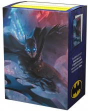 Протектори за карти Dragon Shield - Brushed Art Sleeves Standard Size, Batman (100 бр.)