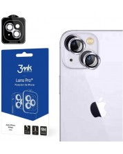 Стъклен протектор 3mk - Lens Protection Pro, iPhone 14 Plus, лилав