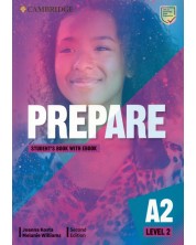 Prepare! Level 2 Student's Book with eBook (2nd edition) / Английски език - ниво 2: Учебник с код -1