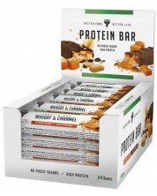 Protein Bar, нуга и карамел, 24 броя, Trec Nutrition -1