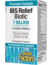 IBS Relief Biotic, 30 капсули, Natural Factors -1