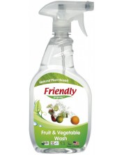 Препарат за измиване на плодове и зеленчуци Friendly Organic - 650 ml -1