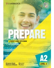 Prepare! Level 3 Student's Book with eBook (2nd edition) / Английски език - ниво 3: Учебник с код -1