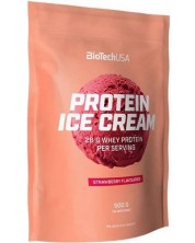 Protein Ice Cream, ягода, 500 g, BioTech USA -1