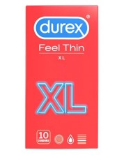 Feel Thin XL Презервативи, 10 броя, Durex -1
