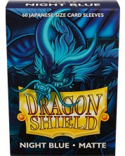 Протектори за карти Dragon Shield Sleeves - Small Matte Night Blue (60 бр.)